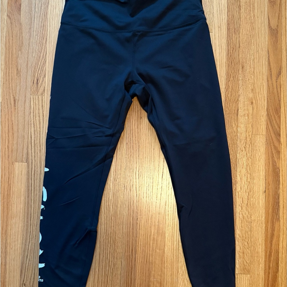 limited edition Lululemon Black Leggings Sz 12
